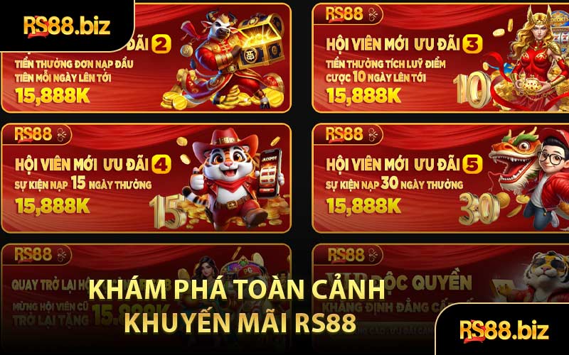 Khuyến Mãi RS88 - Hàng Loạt Sự Kiện Tặng Tiền Bùng Nổ 2026